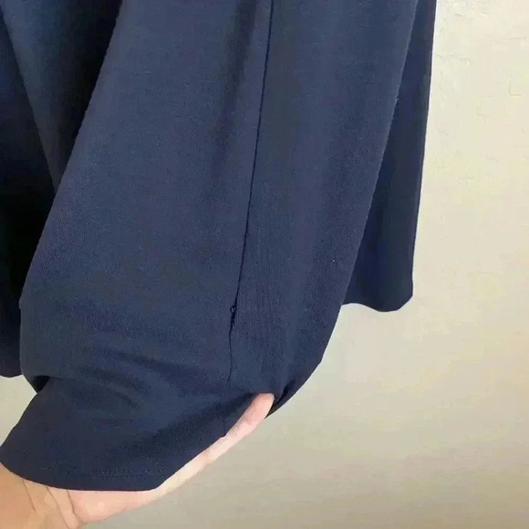 Loft Navy Lace Accents Dress Size XSP - Picture 8 of 11